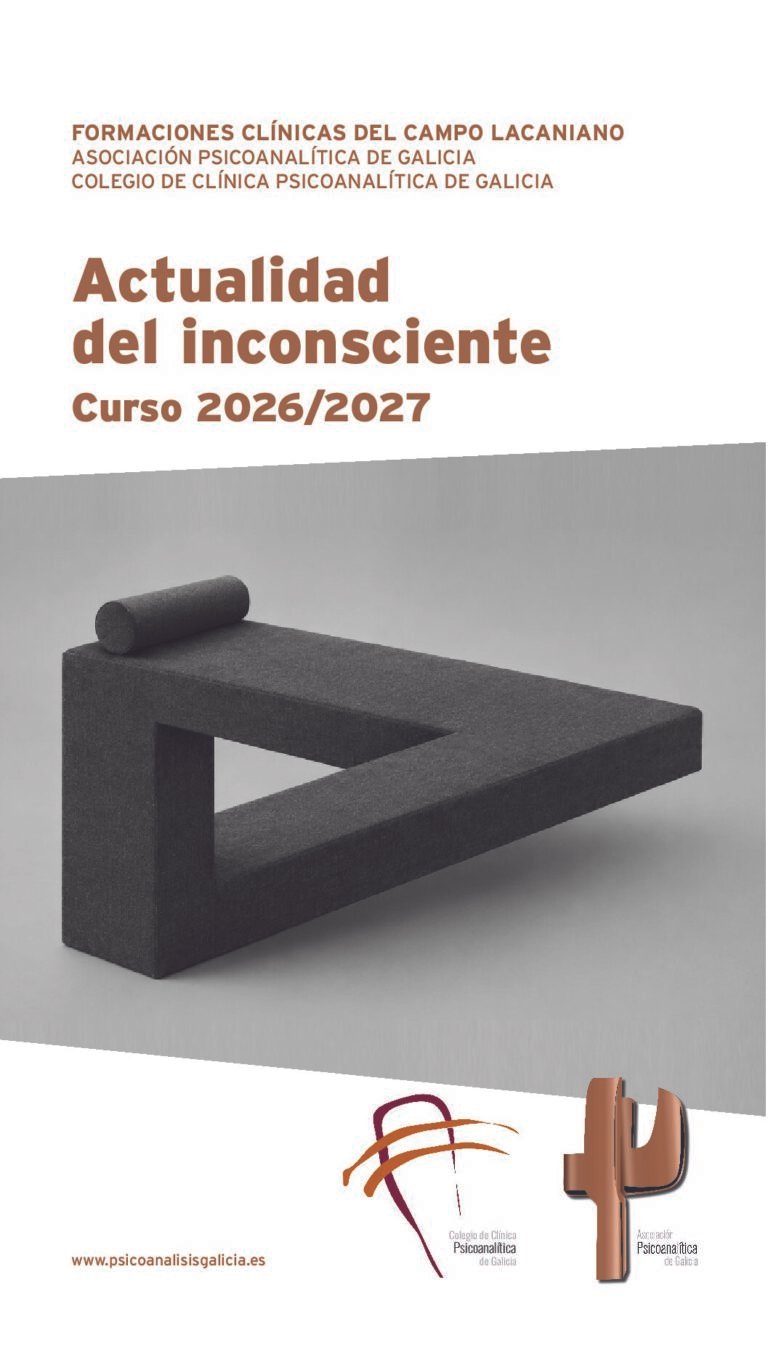 Portada del programa «Actualidad del inconsciente», curso 2026/2027